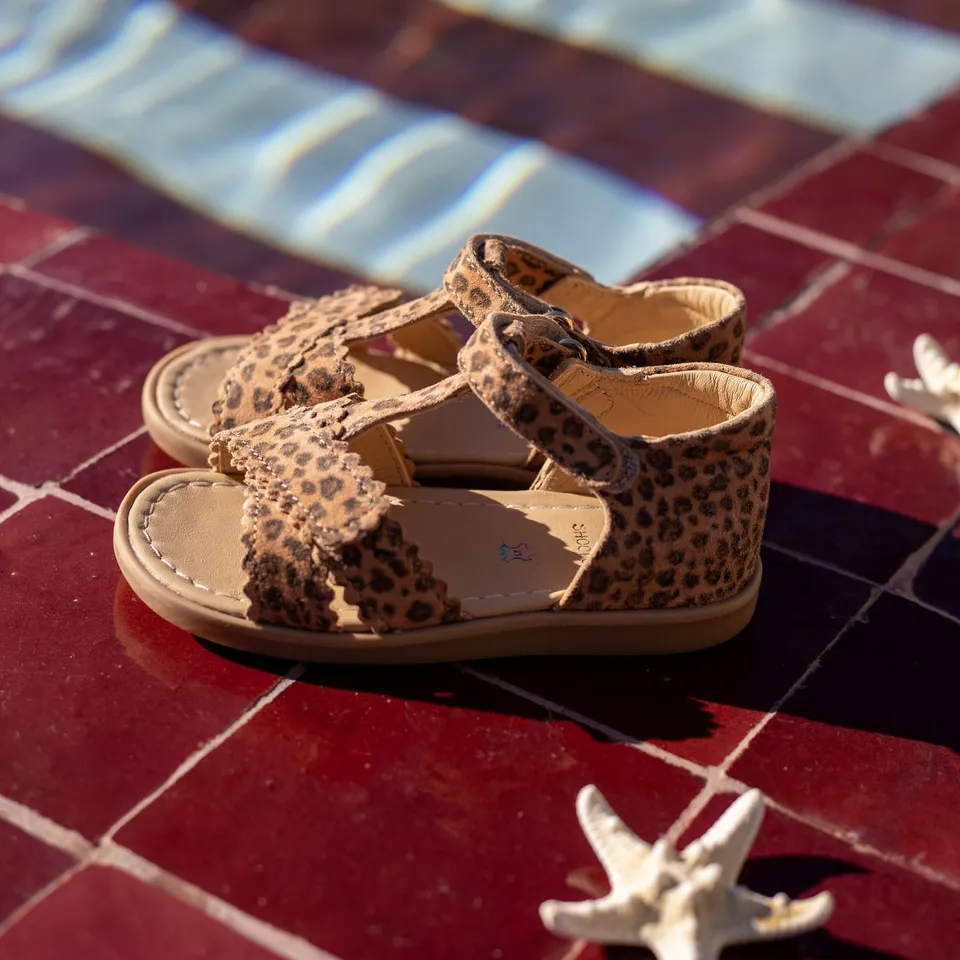 shoo-pom-tity-cross-easy-sandale-premiers-pas-velours-babyleo-nuts image 1