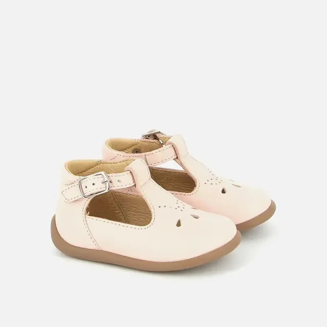 pom-d-api-stand-up-salom-chaussure-premiers-pas-rose-claire image 1