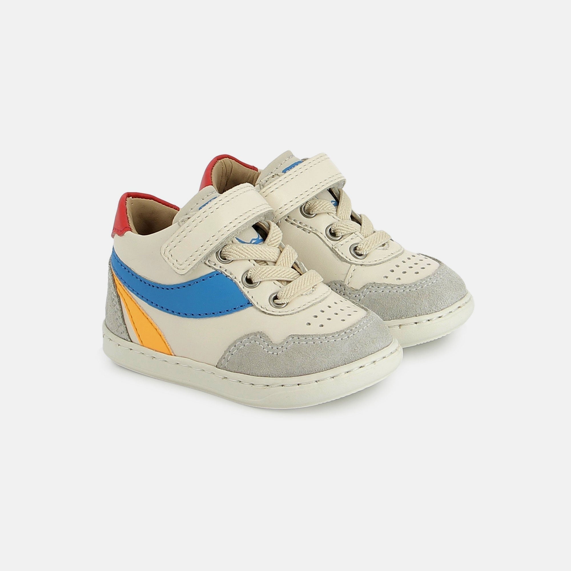 shoo-pom-bouba-ziva-basket-premiers-pas-gar-on-off-white-blue image 2
