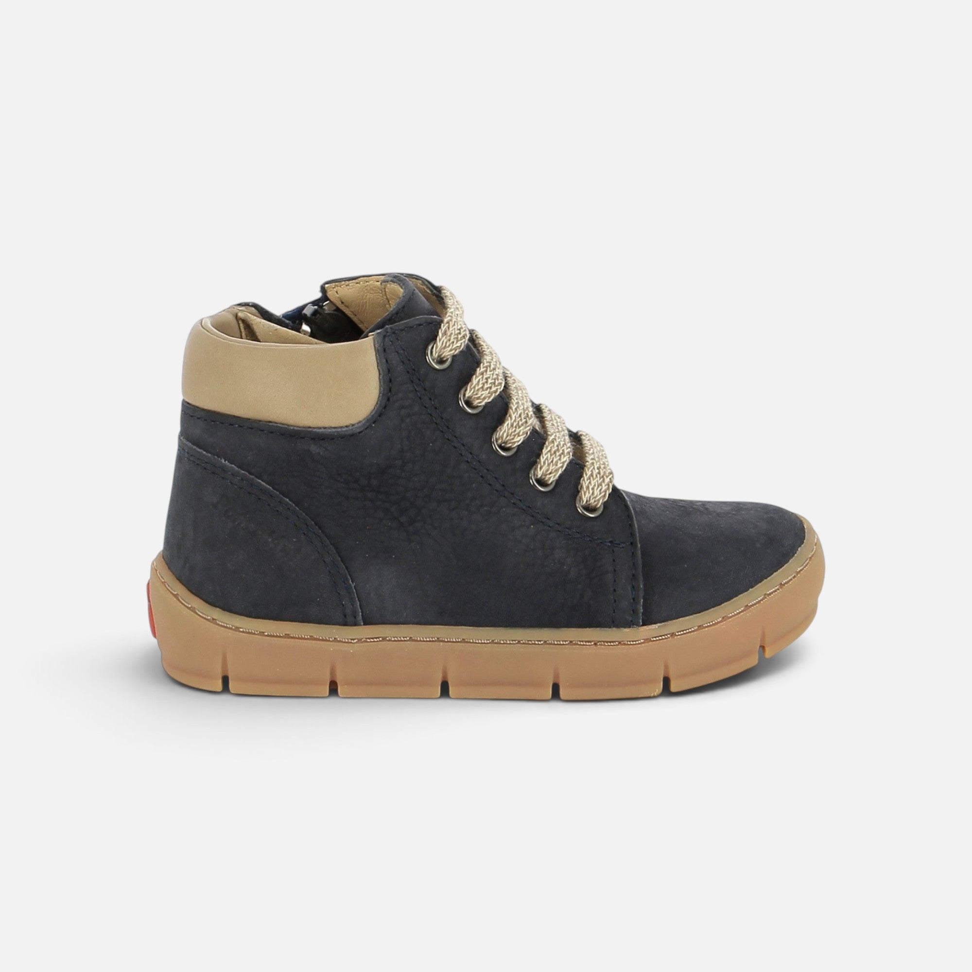 pom-d-api-start-top-chaussure-montante-gar-on-nubuck-marine image 4