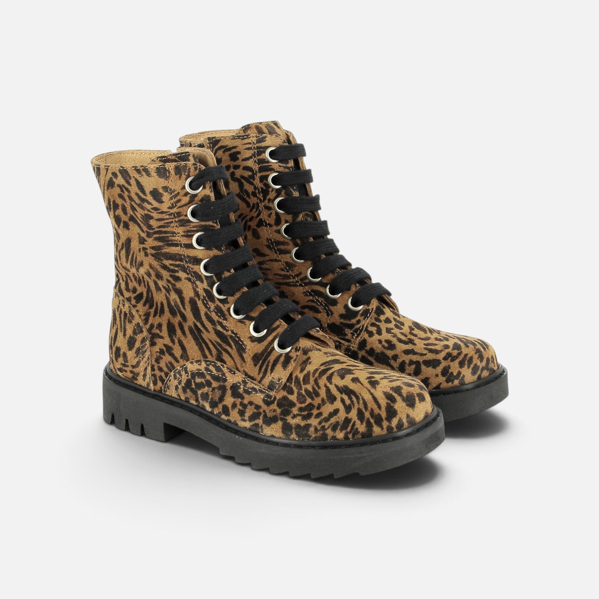 pom-d-api-sid-ranger-savana-boots-enfant-l-opard-marron image 2