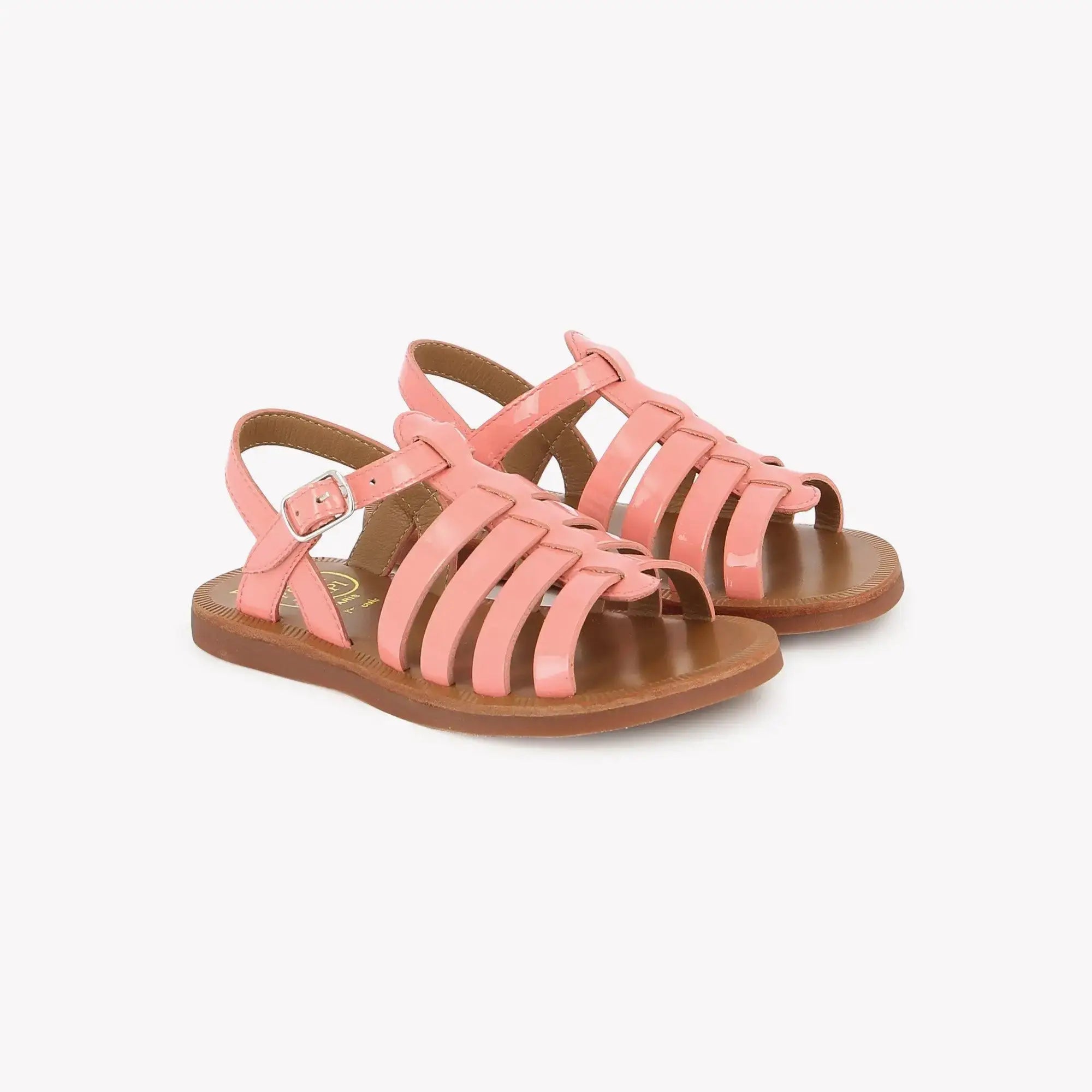 pom-d-api-plagette-strap-sandales-fille-vernis-picante image 1