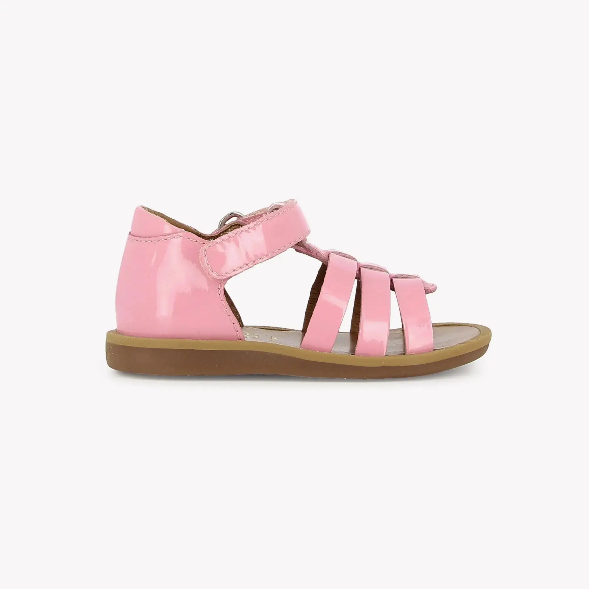 pom-d-api-poppy-strap-sandales-premiers-pas-rose-pink-candy image 4