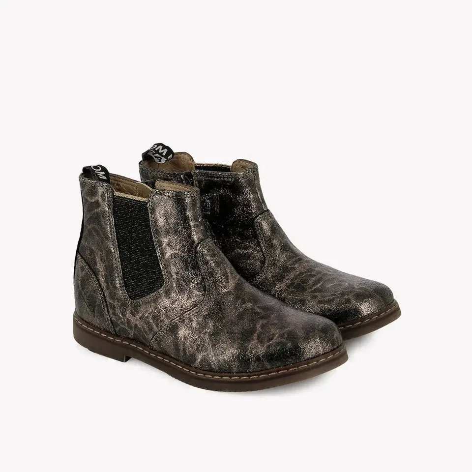 pom-d-api-city-jodzip-bottine-fille-cuir-iris-noir image 1
