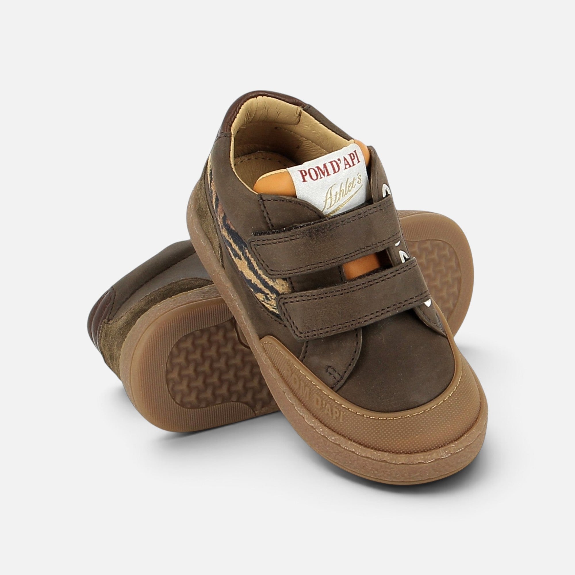 pom-d-api-mousse-backy-basket-enfant-brun-multi-kentuky-safari image 3