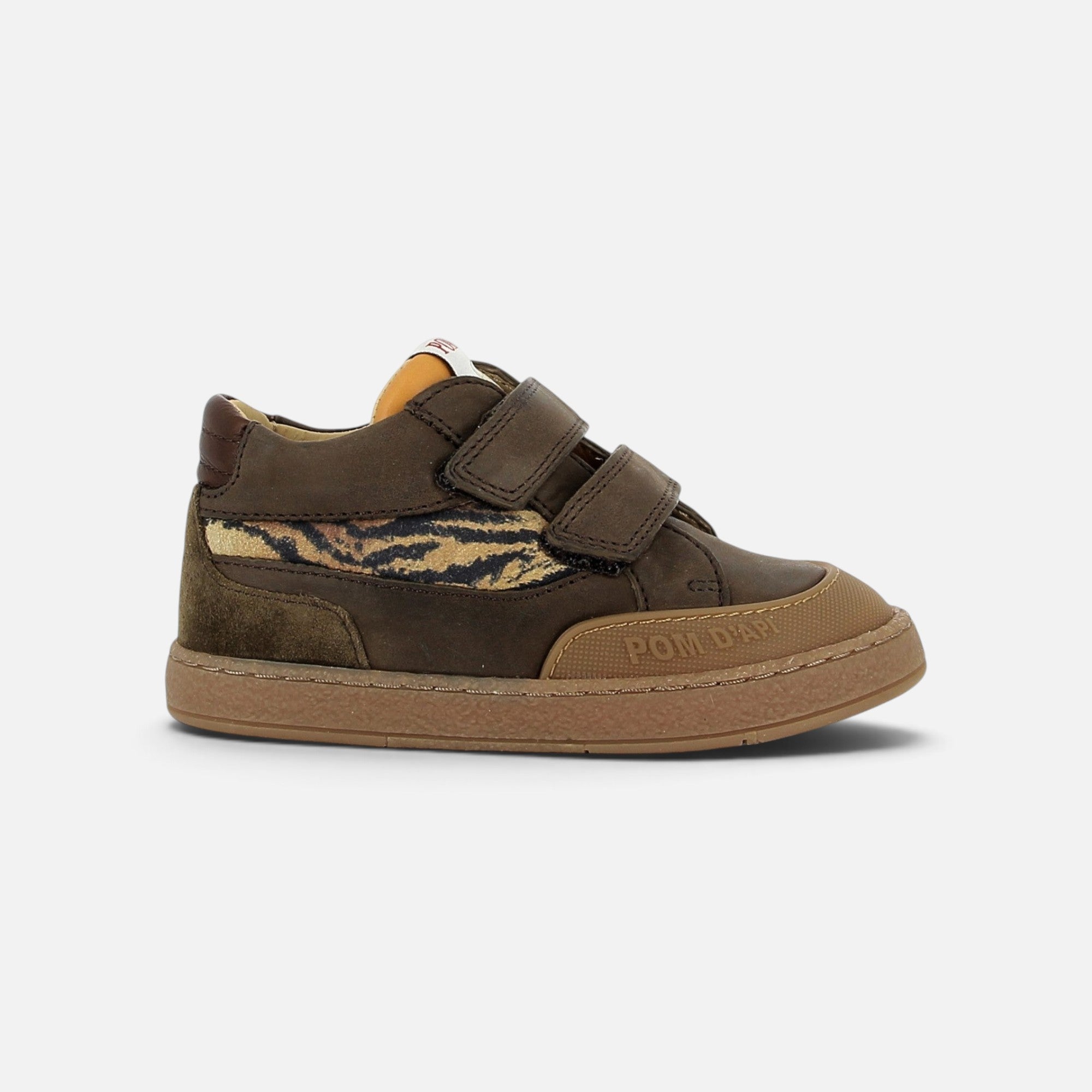 pom-d-api-mousse-backy-basket-enfant-brun-multi-kentuky-safari image 4