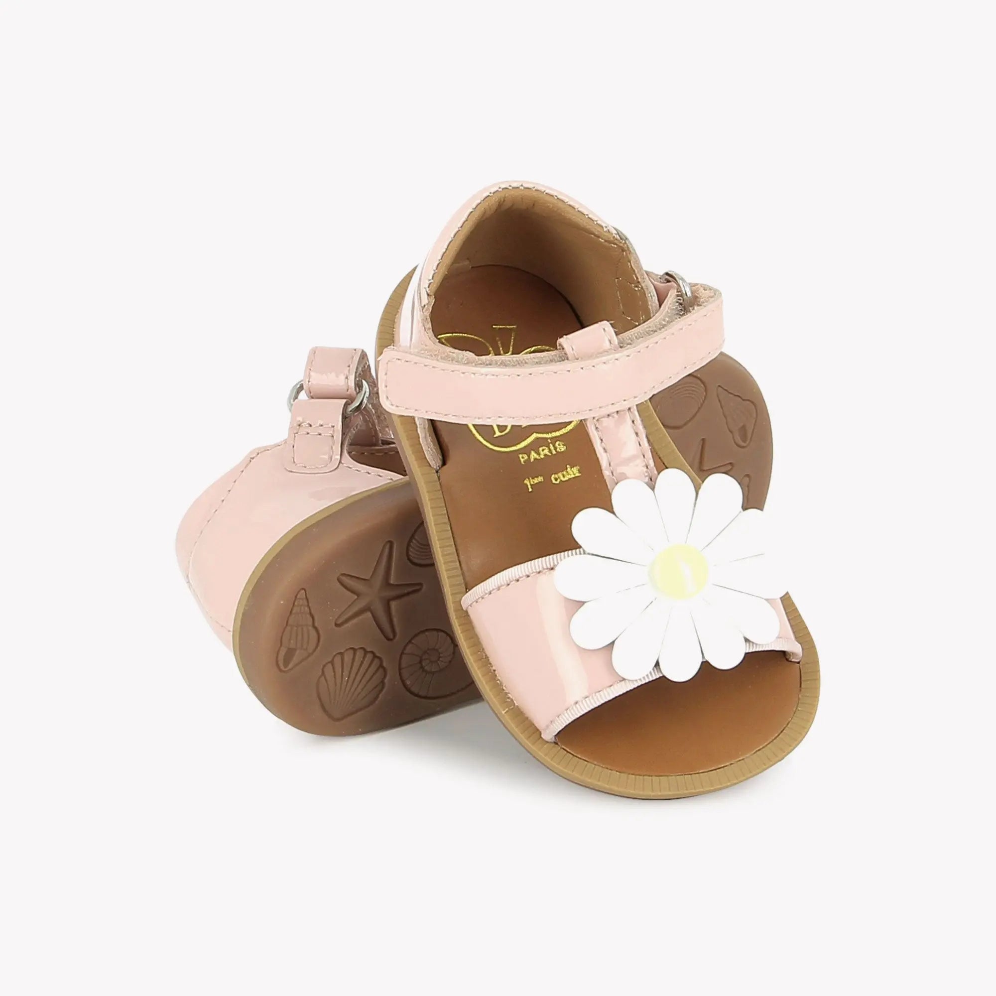 pom-d-api-poppy-big-flo-vernis-pink-sandale-fille image 2