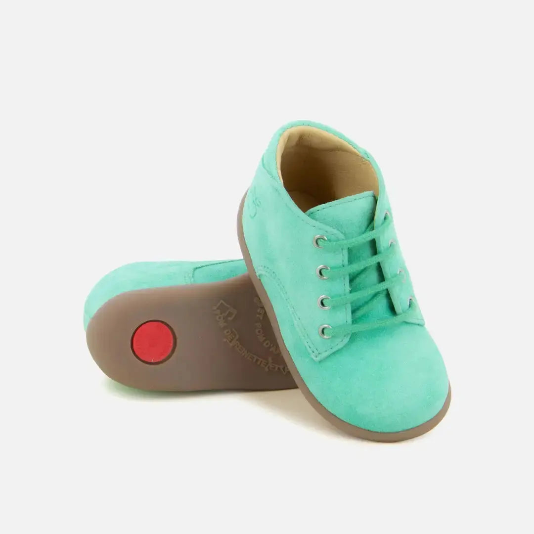 pom-d-api-stand-up-derby-lacet-vert-velours-anti-twist image 2