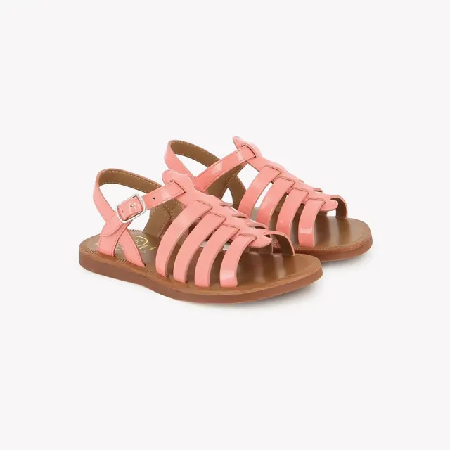 pom-d-api-plagette-strap-sandales-fille-vernis-picante image 1