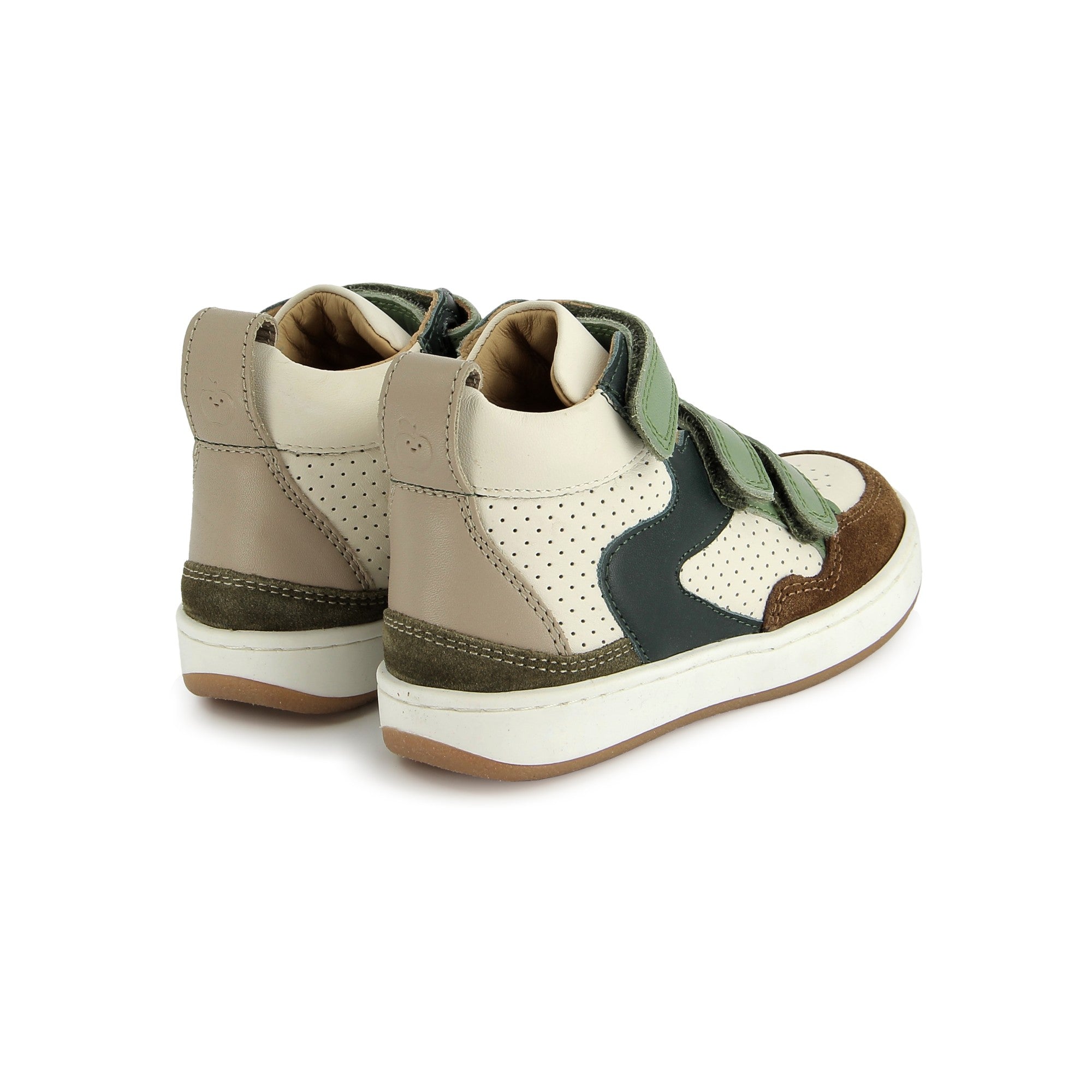 shoo-pom-teams-jog-scratch-basket-gar-on-cuir-craie-menta image 3