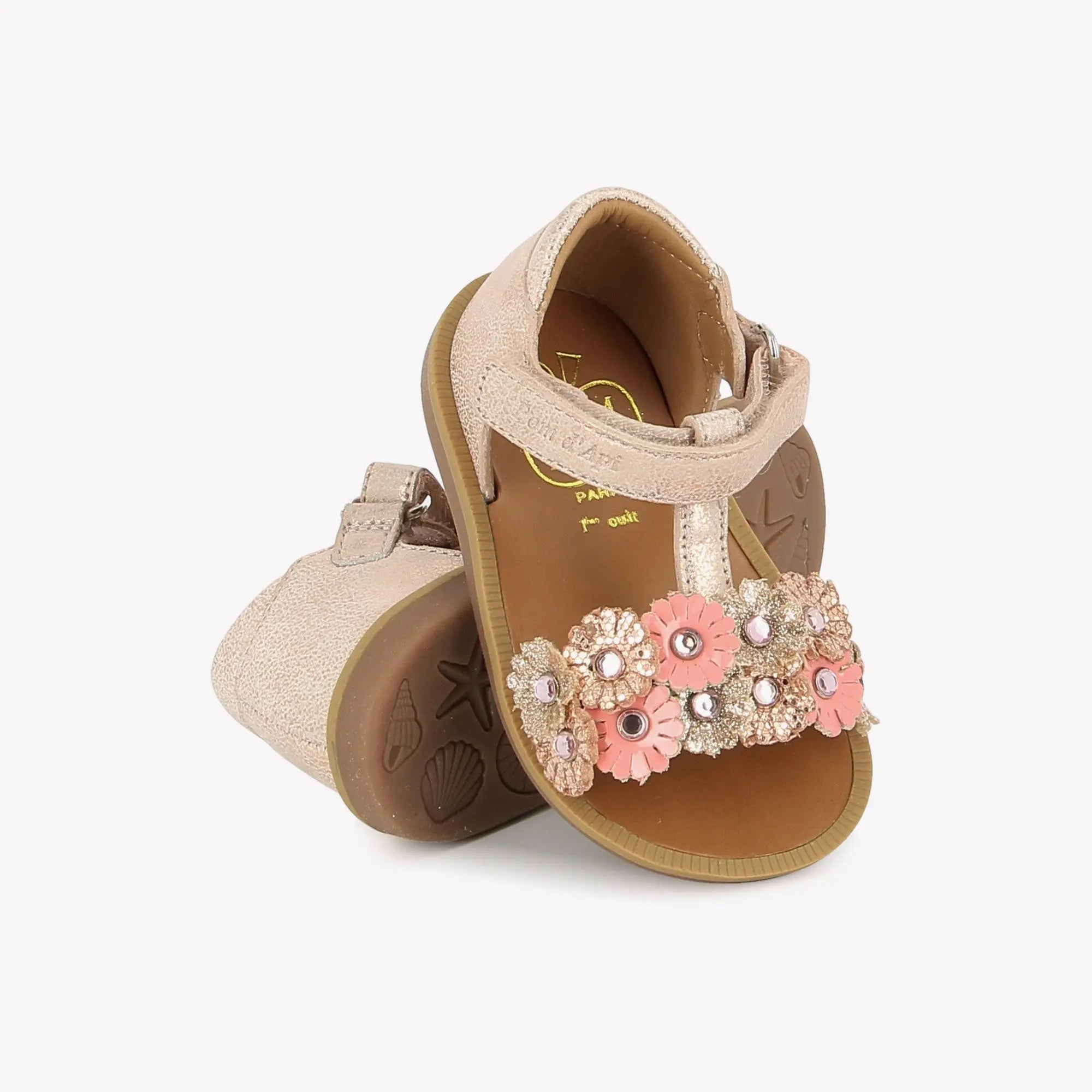 pom-d-api-poppy-strass-flowers-sandale-fille-nude-multi image 2