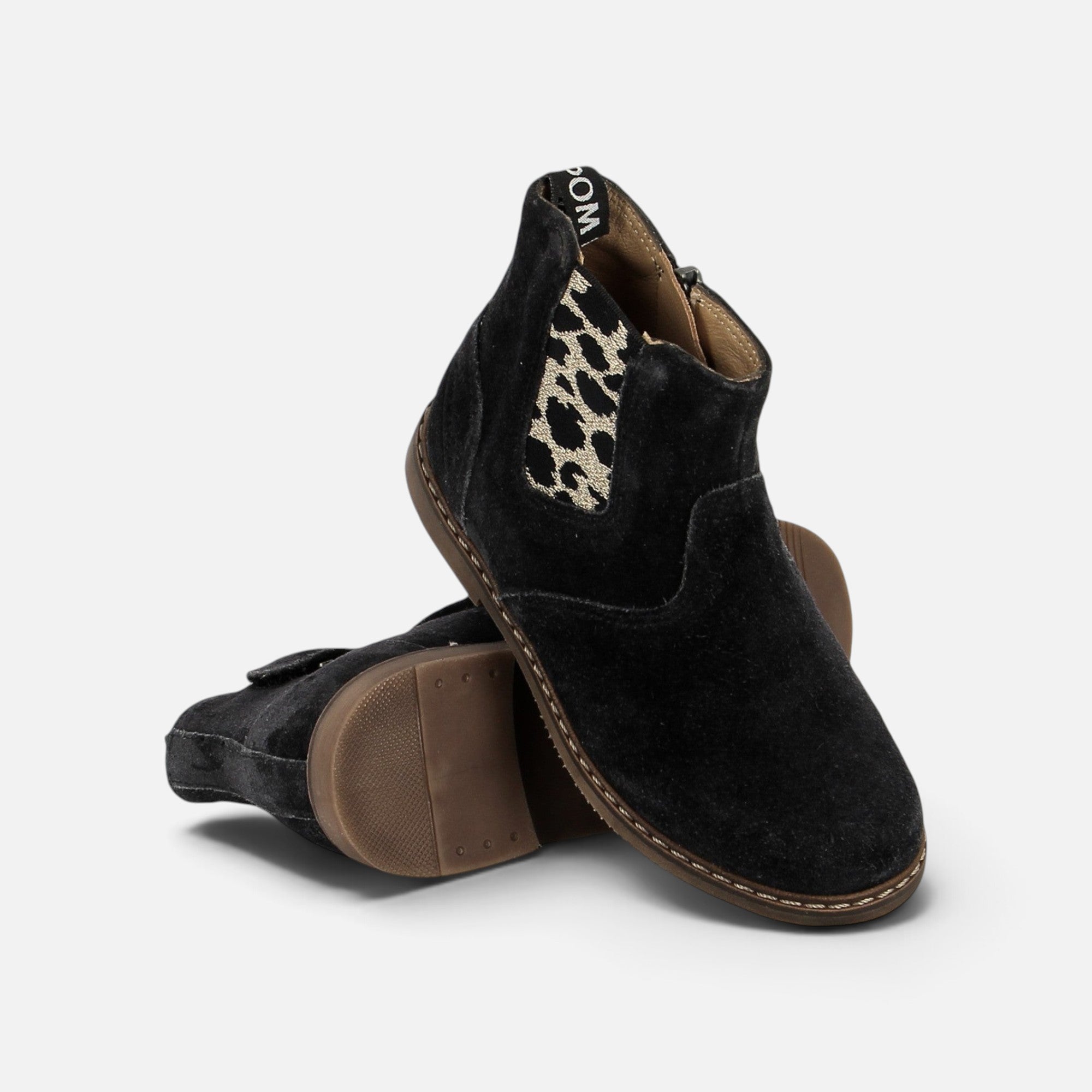 pom-d-api-city-jodzip-velours-coal-bottine-fille-cuir image 3