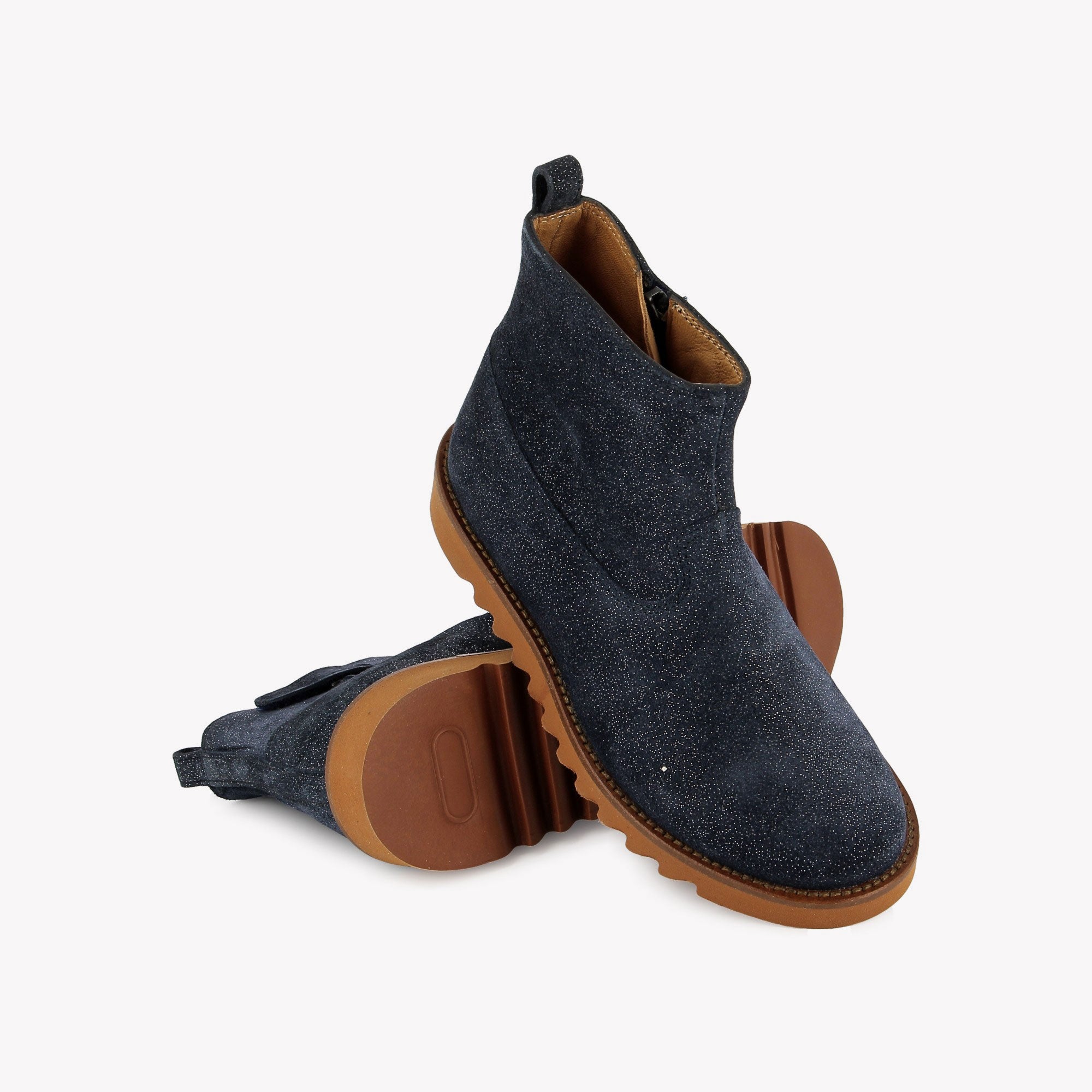 pom-d-api-ripple-boots-sl-bottine-fille-marine-paillettes image 1