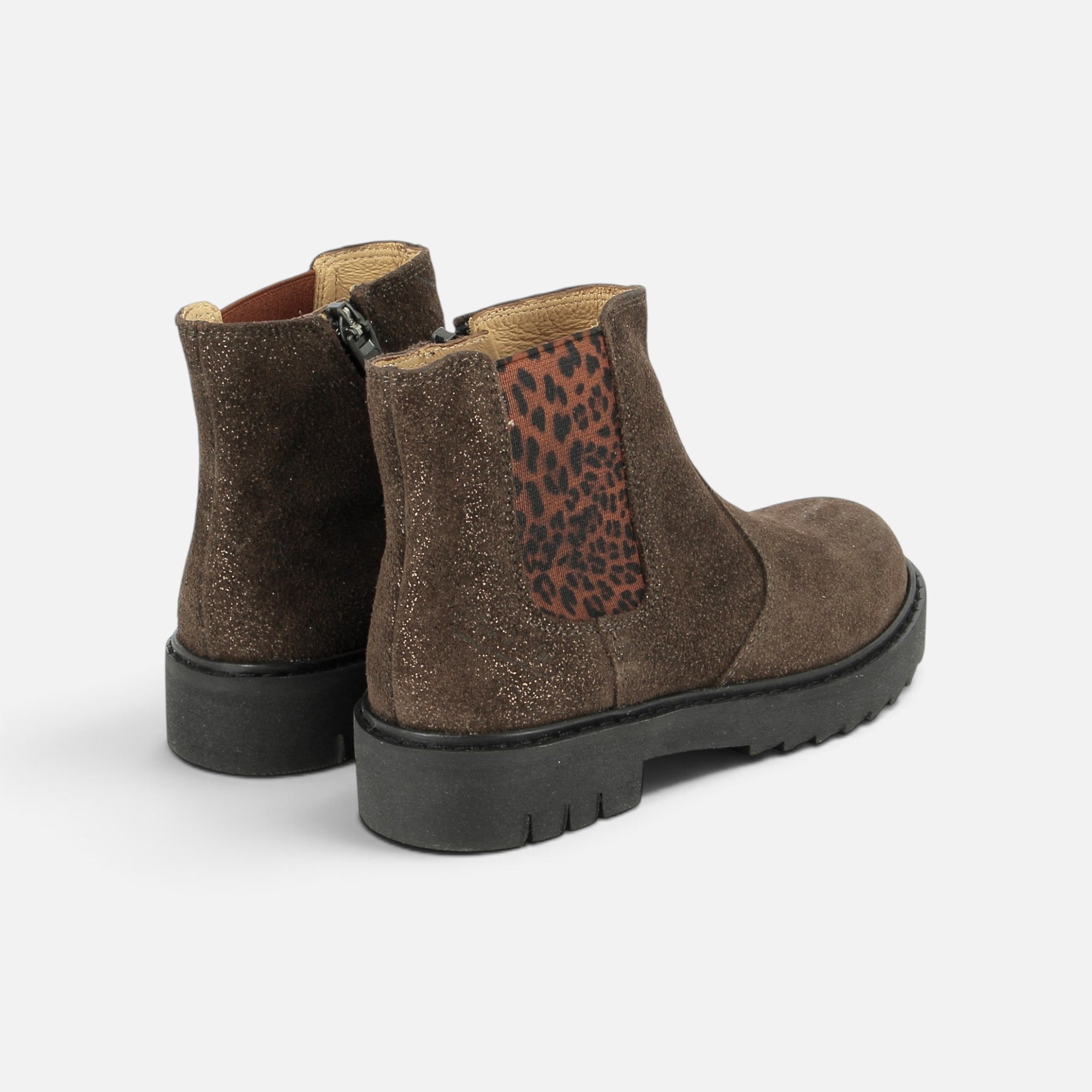 pom-d-api-sid-jodzip-boots-marron-l-opard-semelle-noire image 2