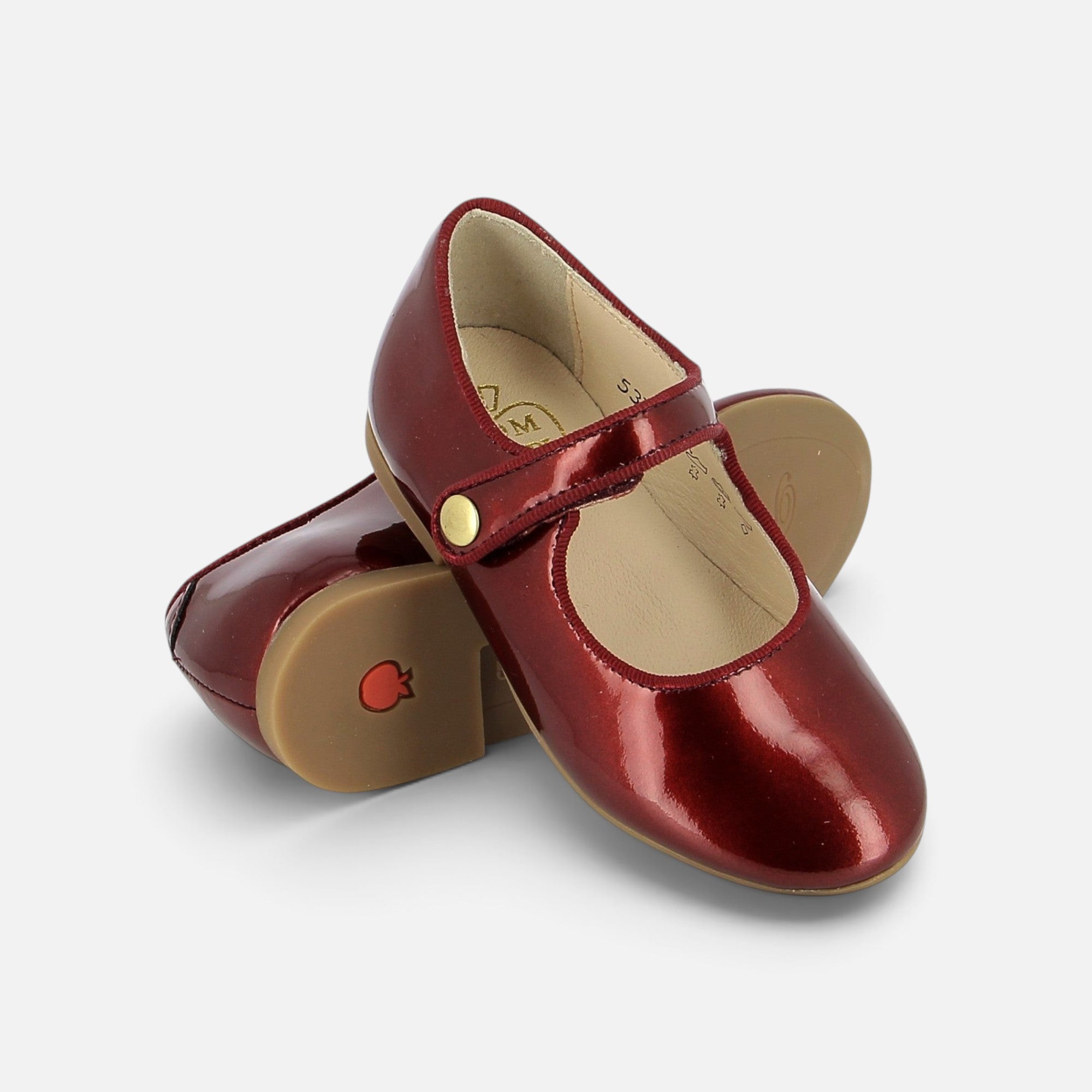 pom-d-api-daisy-baby-ballerine-vernis-rubis image 3