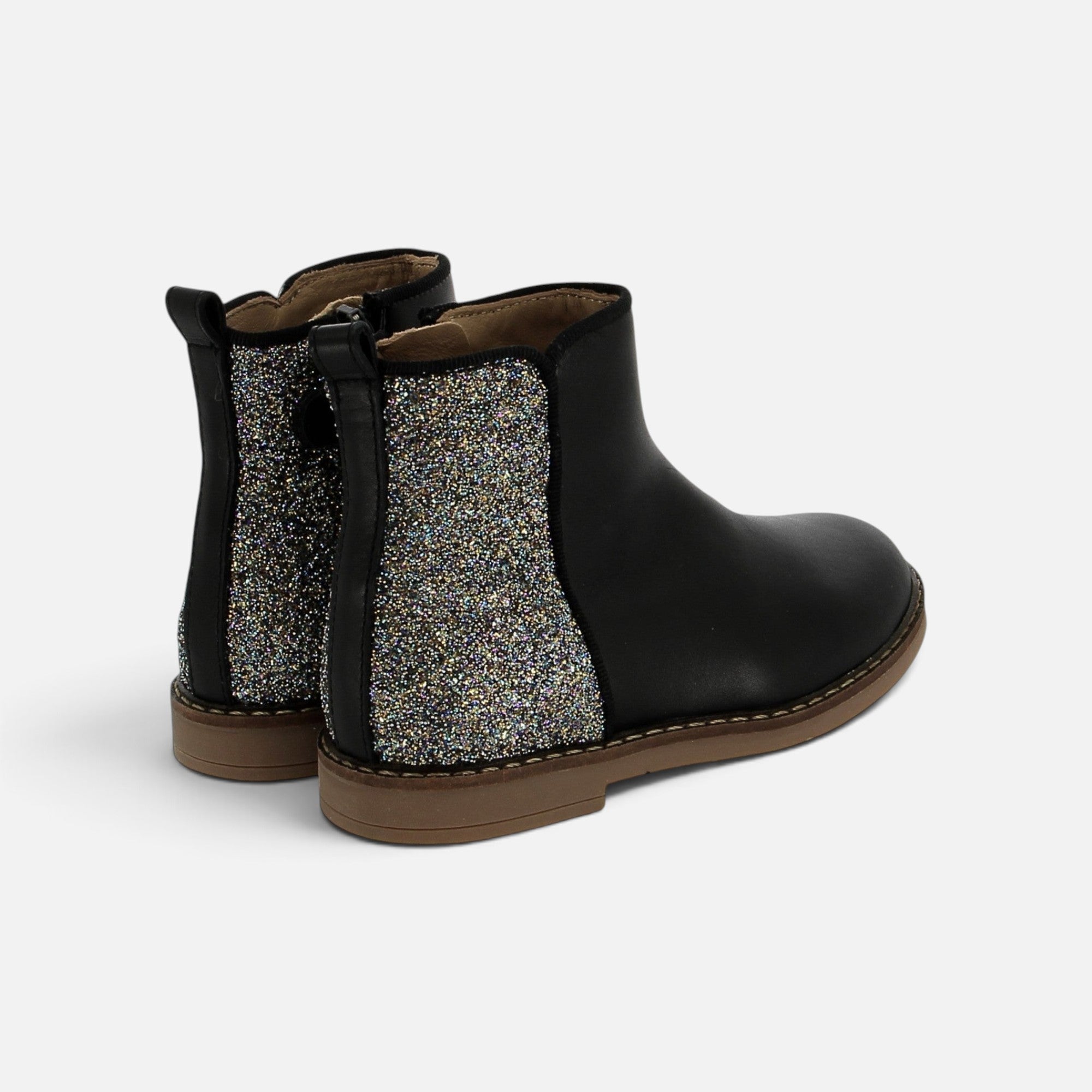 pom-d-api-trip-back-nappa-glitter-noir-multi-basket-fille-zip image 2