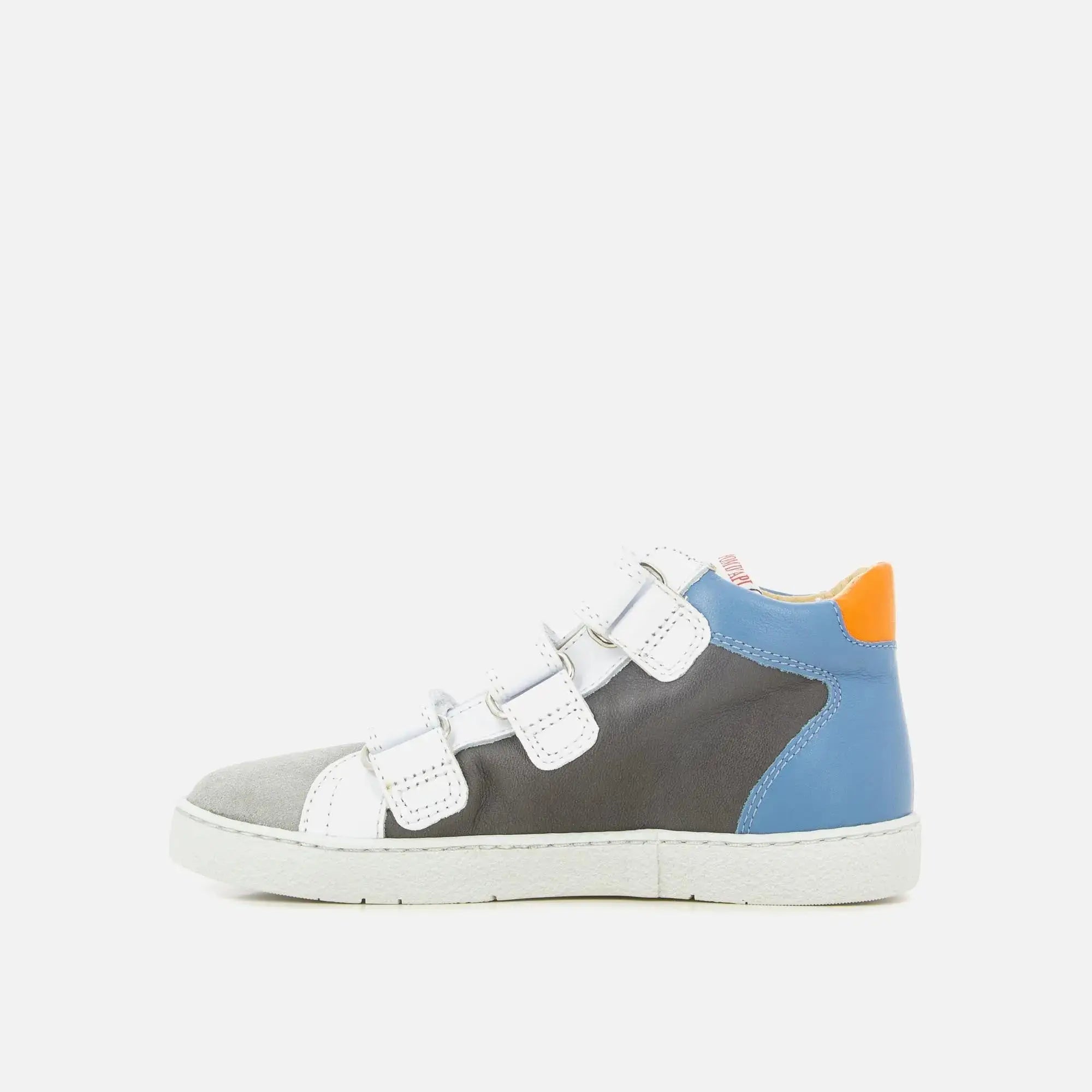 pom-d-api-top-easy-clay-sneaker-montante-enfant-gris-multicolore image 2