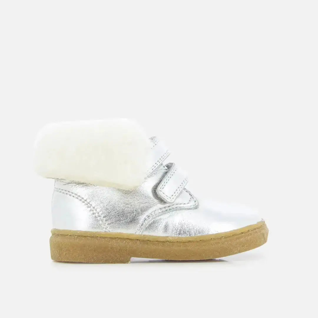 pom-d-api-trix-easy-fur-bottines-fille-argent image 2
