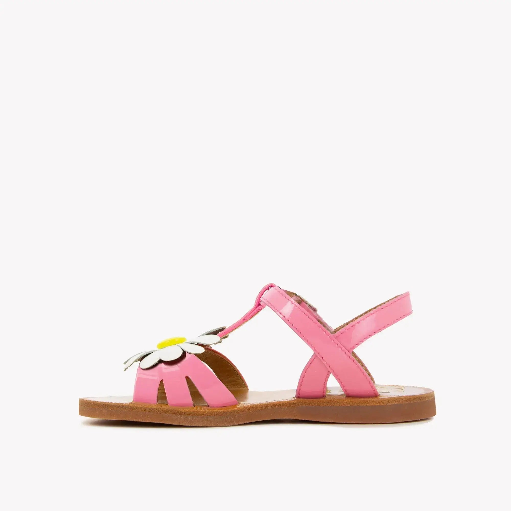 pom-d-api-plagette-big-flo-sandale-fille-vernis-metal-bubble-gum image 5