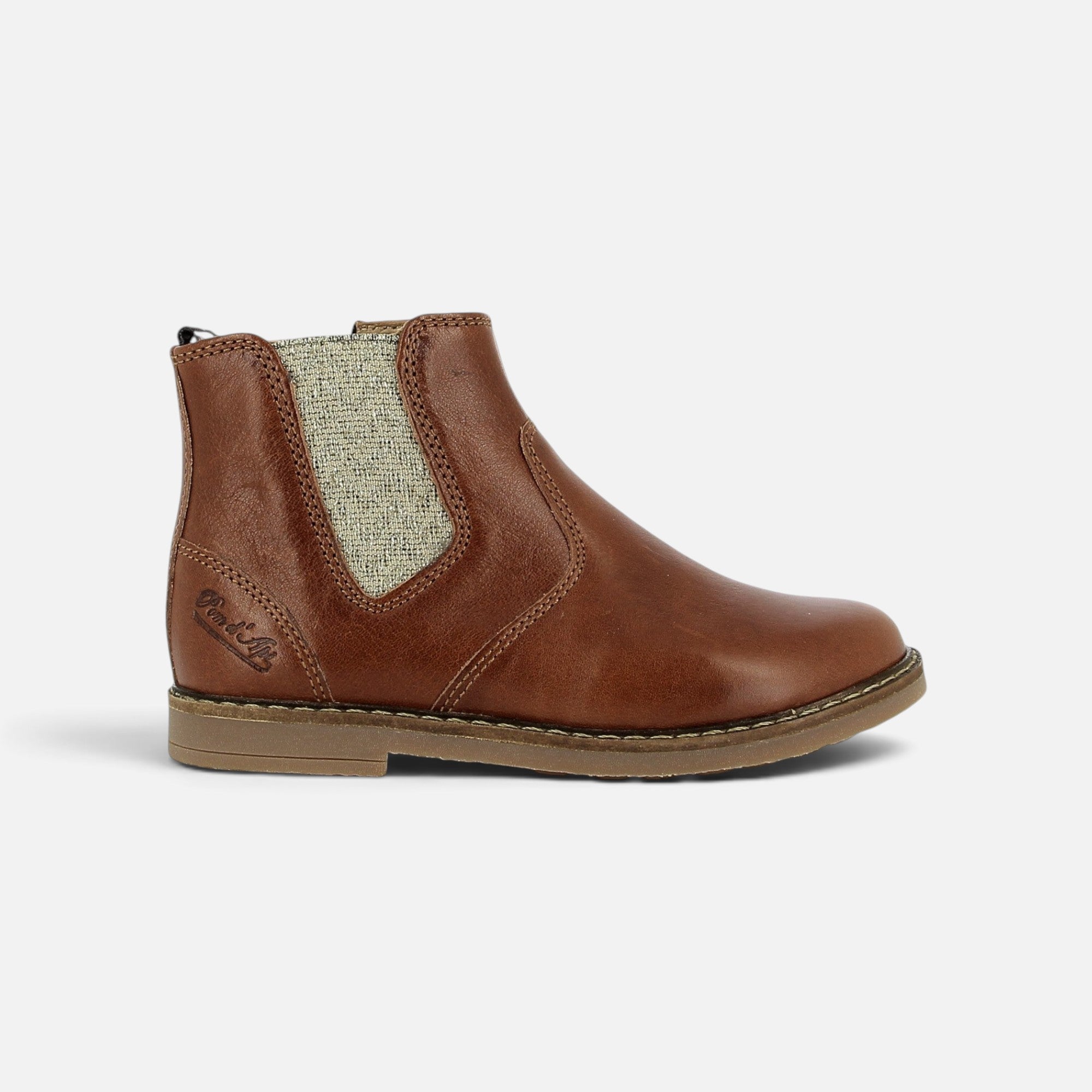 pom-d-api-trip-new-jodzip-chelsea-boot-enfant-marron-cuoio image 4