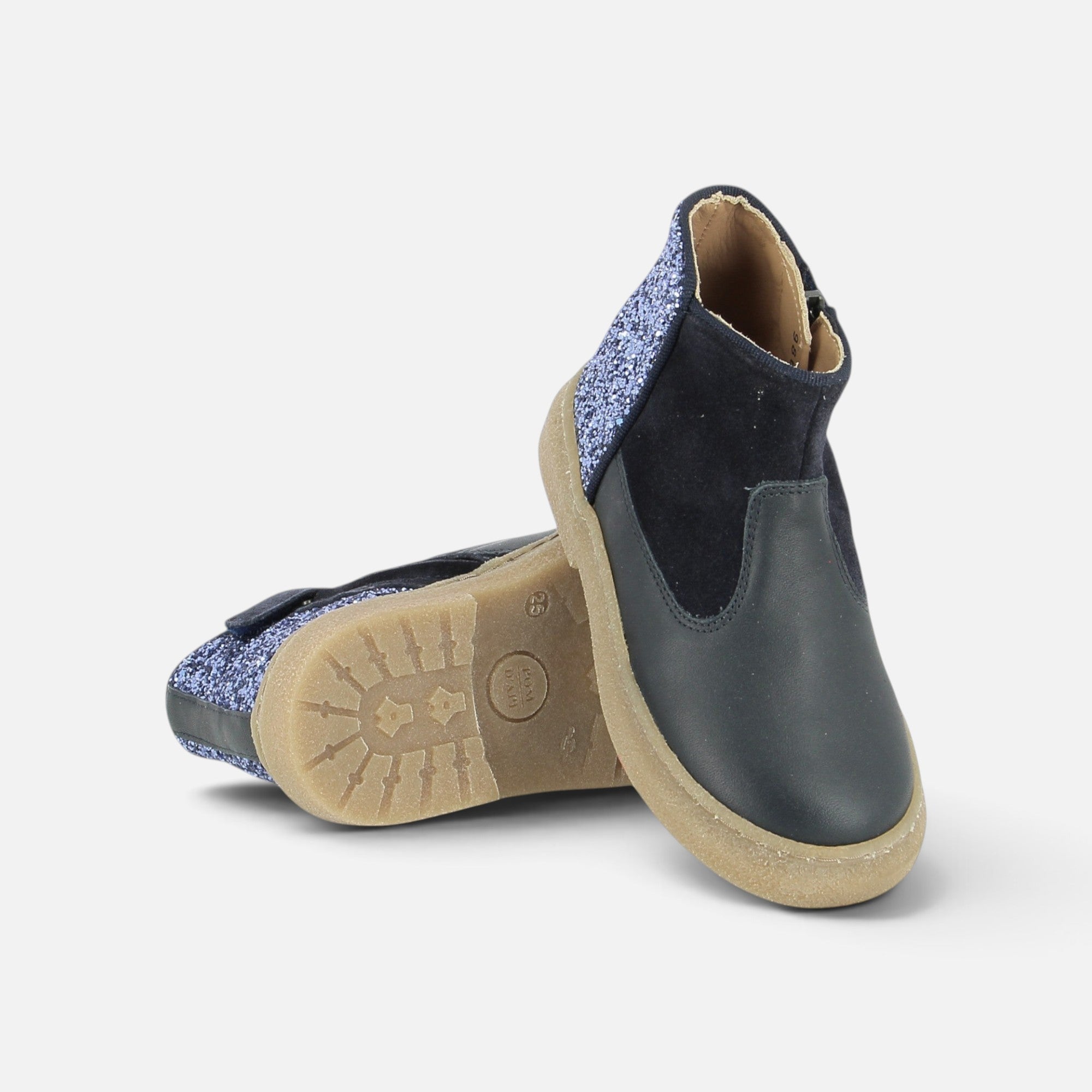 pom-d-api-trix-back-nap-vel-gli-marine-chaussure-fille image 3