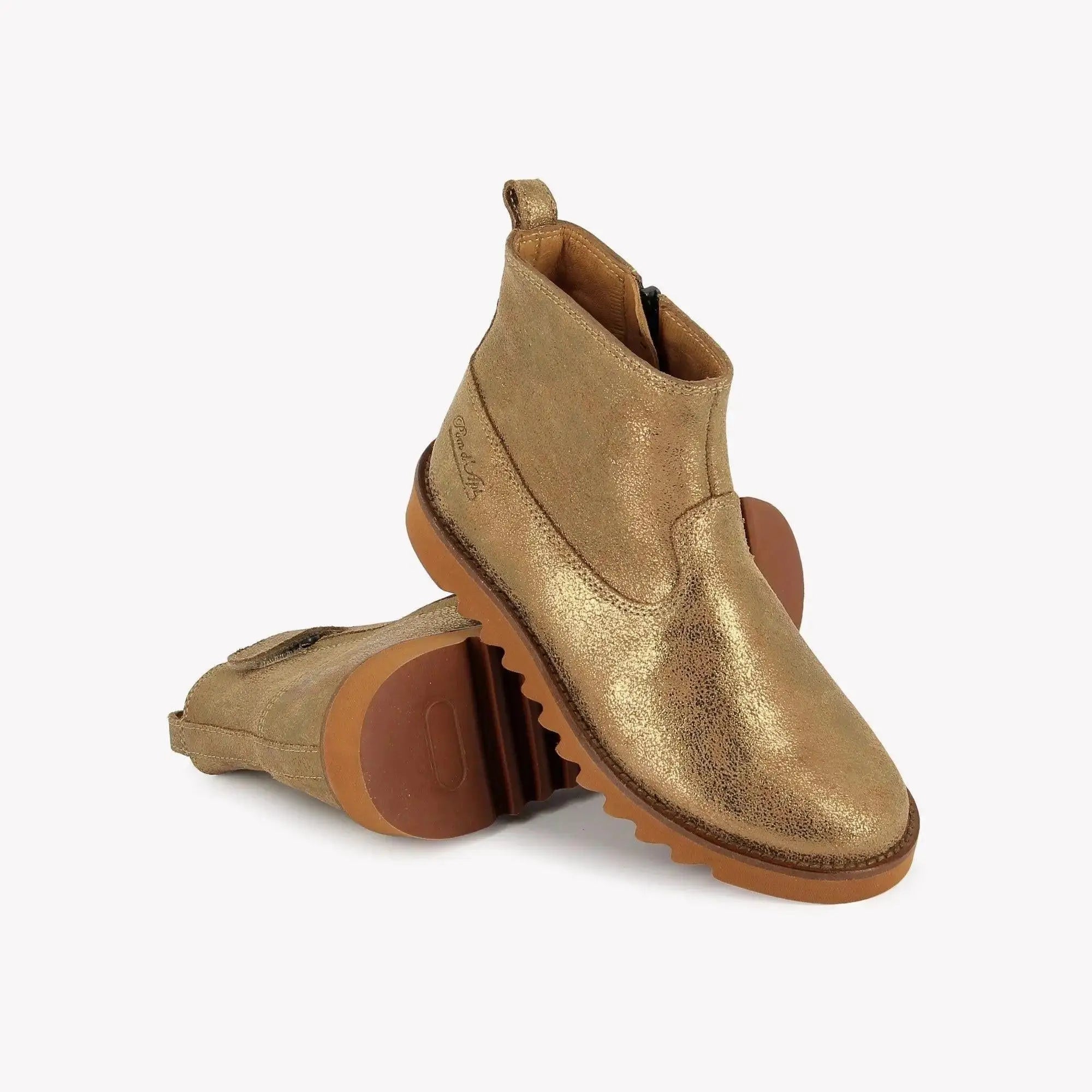 pom-d-api-ripple-boots-sl-bottines-enfant-bronze-jazz-brandy image 2