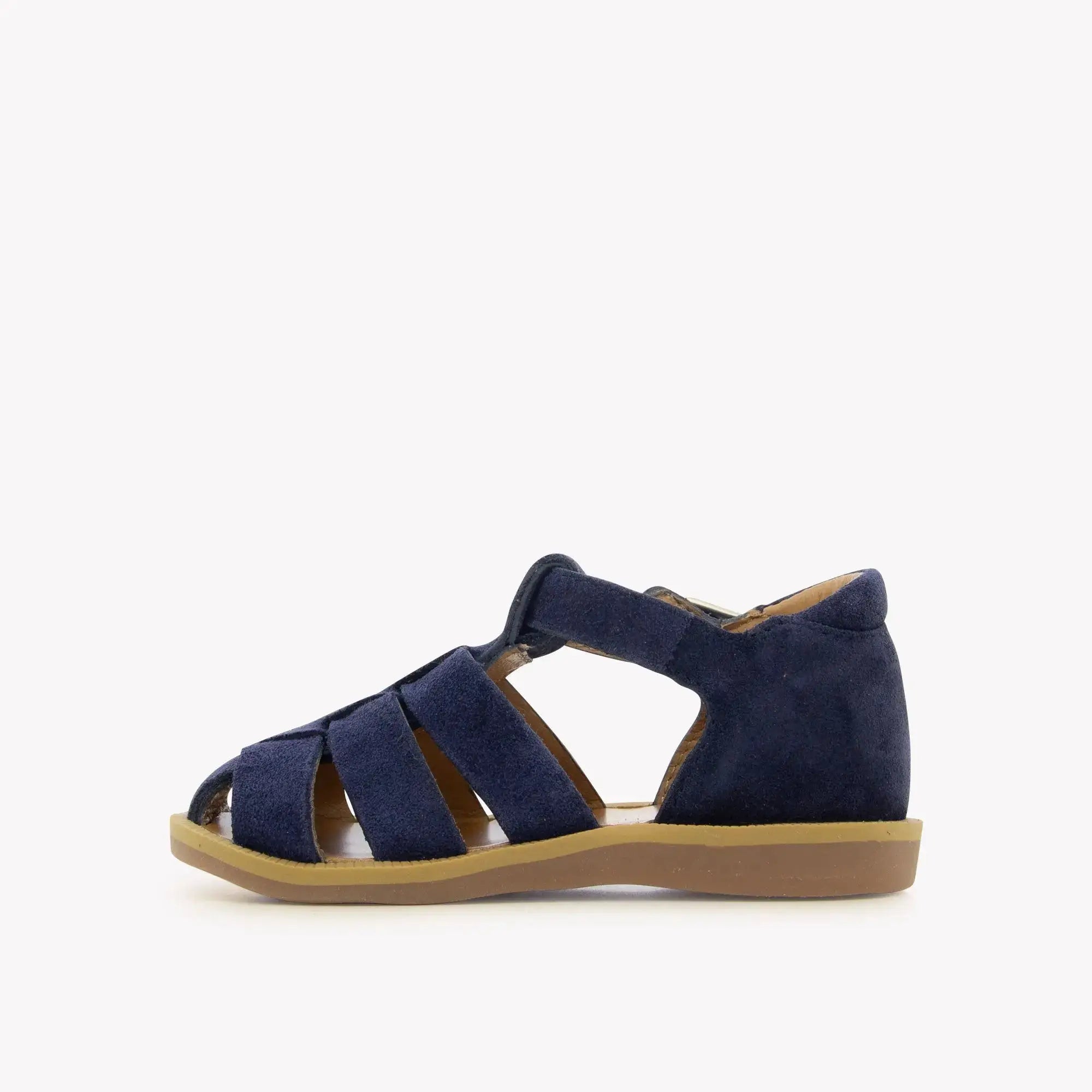 pom-d-api-poppy-daddy-sandales-gar-on-marine-velours image 3
