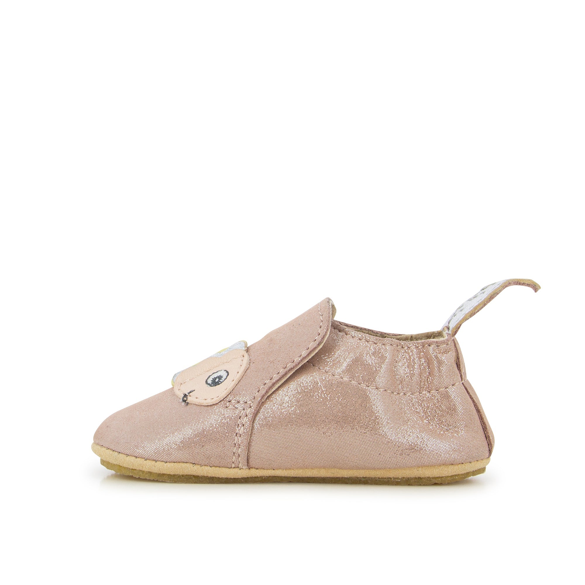 shoo-pom-shoo-bubulle-layette-cuir-b-b-rose-paillet image 4