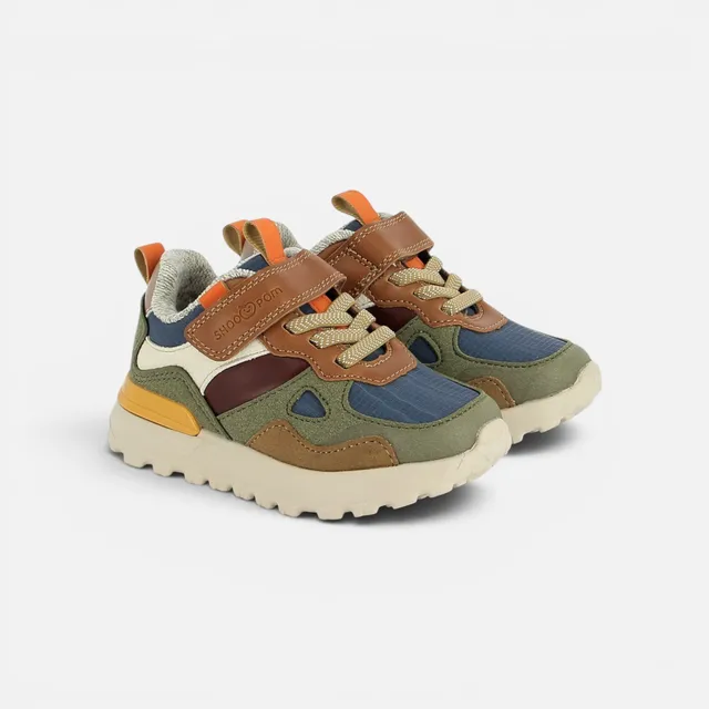 shoo-pom-joggy-scratch-baskets-gar-on-navy-kaki image 1