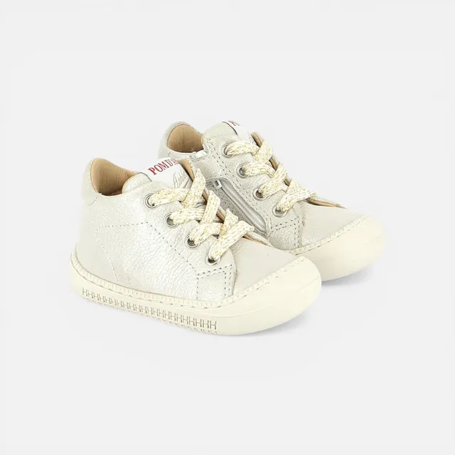 pom-d-api-yaka-walk-barefoot-basket-b-b-fille-craie-melania image 1