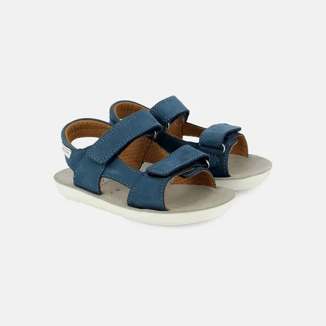 shoo-pom-goa-boy-scratch-sandale-enfant-nubuck-bleu-acier image 1
