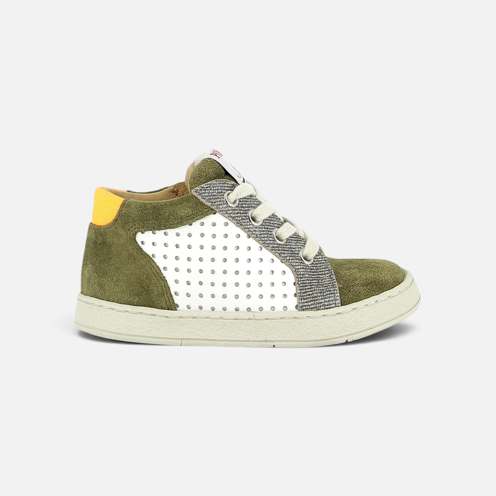 pom-d-api-mousse-lace-perfo-vel-carpenter-olive-off-white-basket-gar-on image 4