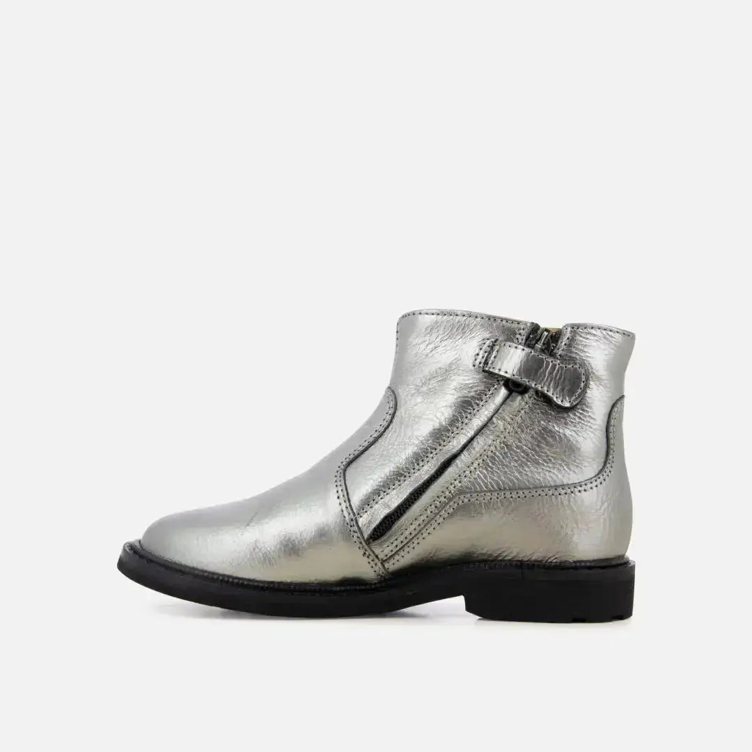 pom-d-api-sister-boots-sl-bottine-argent-fille image 3