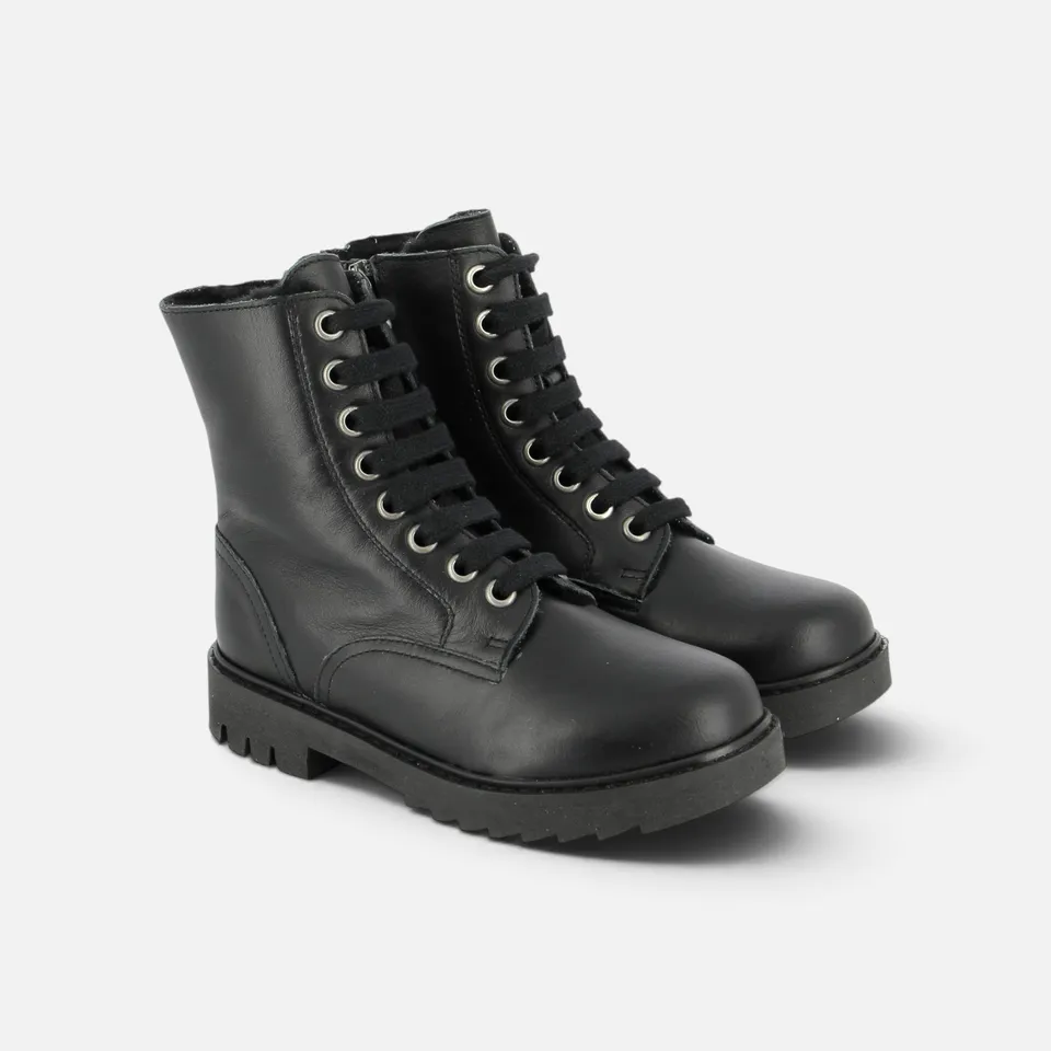 pom-d-api-sid-ranger-fur-bottine-fourr-e-noir image 1