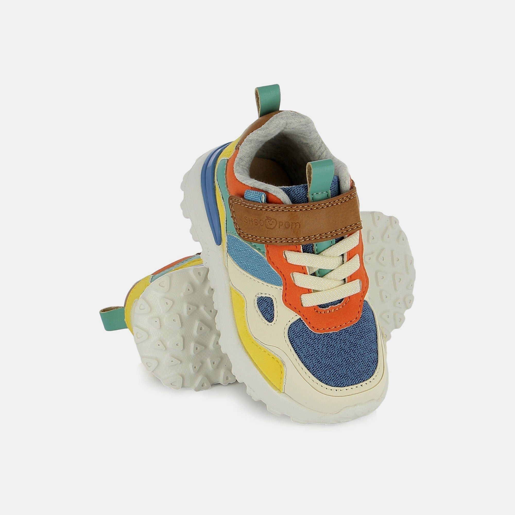 shoo-pom-joggy-scratch-basket-enfant-multi-denim image 3