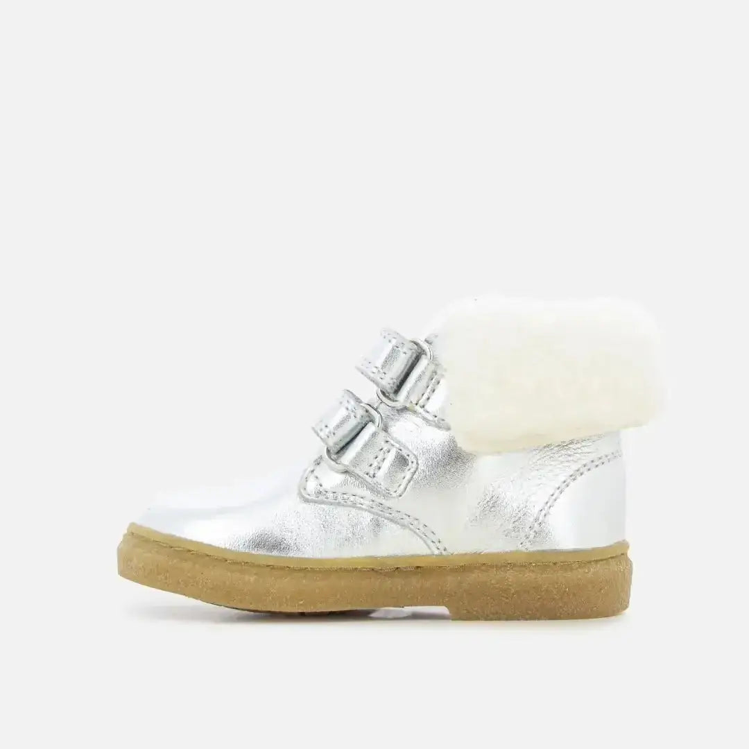 pom-d-api-trix-easy-fur-bottines-fille-argent image 3