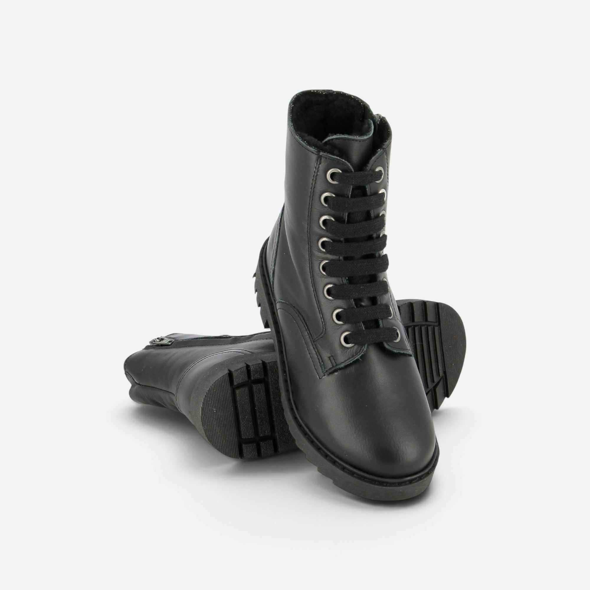 pom-d-api-sid-ranger-fur-bottine-fourr-e-noir image 2