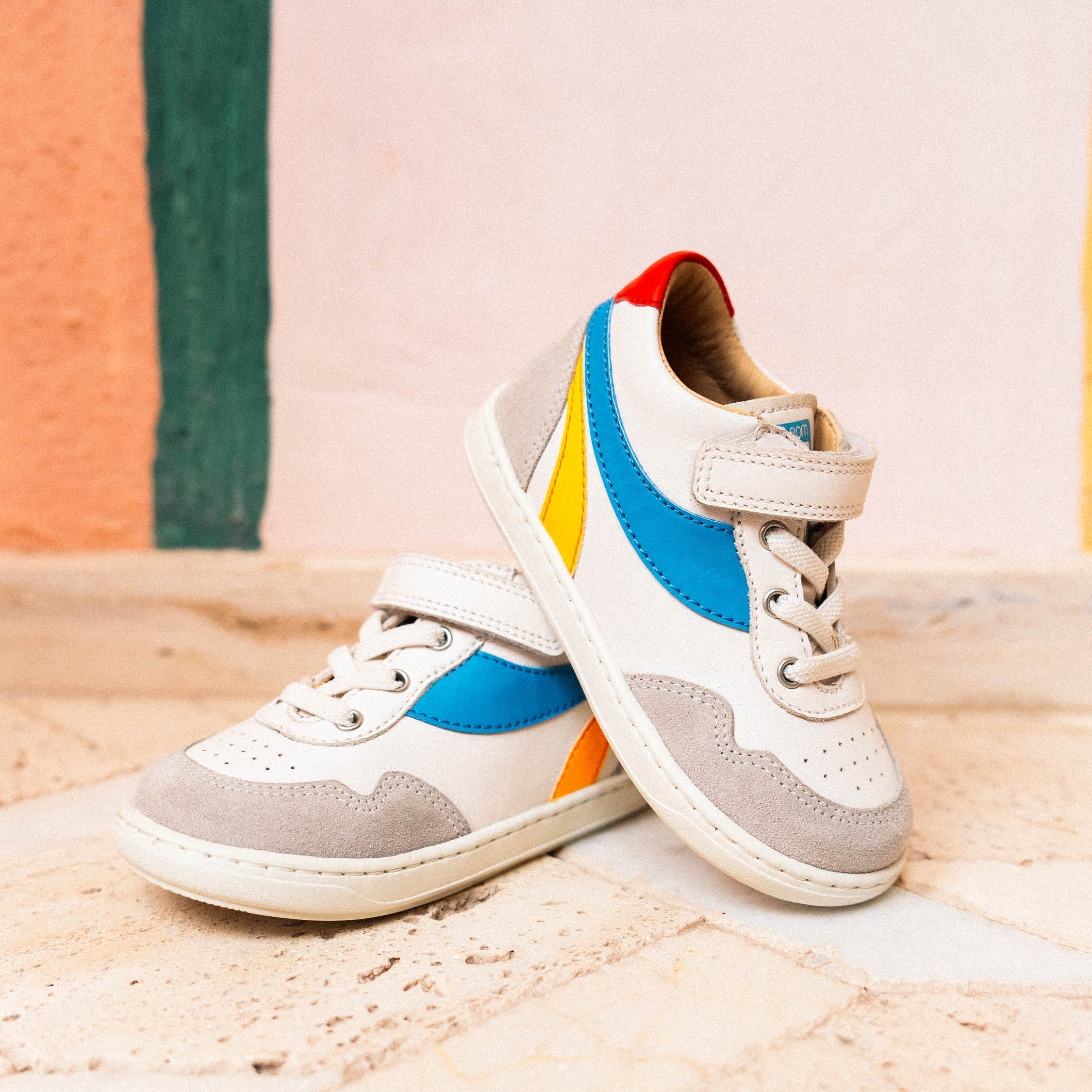 shoo-pom-bouba-ziva-basket-premiers-pas-gar-on-off-white-blue image 1