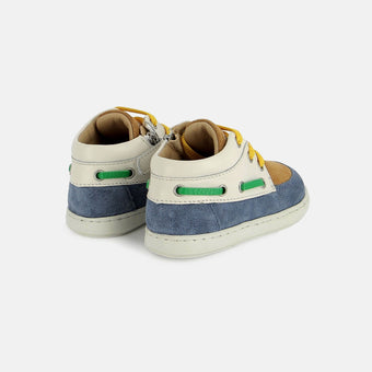 shoo-pom-bouba-boot-chaussure-premiers-pas-jeans-camel image 3