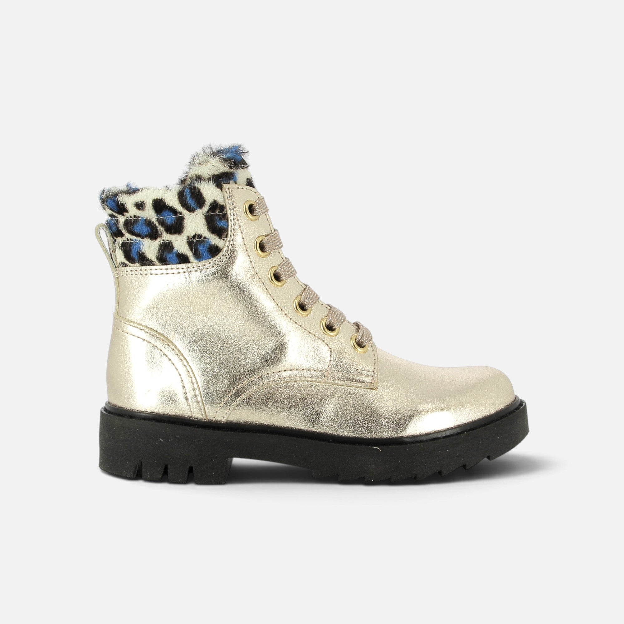 pom-d-api-sid-hi-bike-boots-montantes-fille-platine-semelle-noire image 5