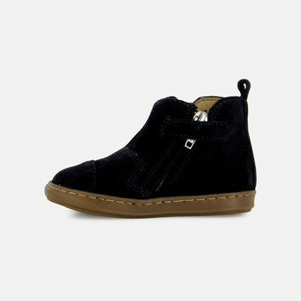 shoo-pom-bouba-appel-bottillon-premier-pas-b-b-velours-marine image 5