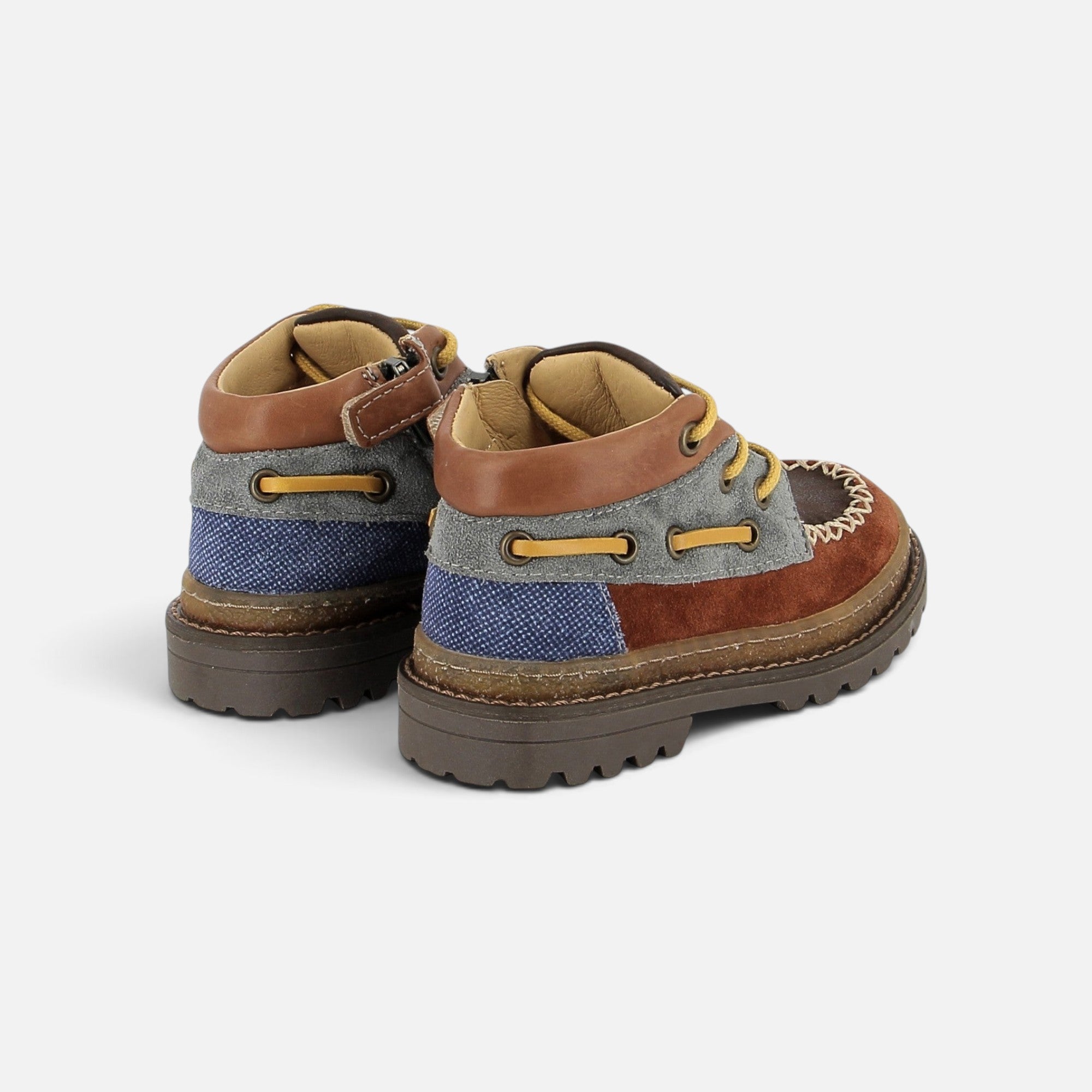 pom-d-api-wall-boat-vel-kentuky-chaussure-basse-enfant-brique-basilic image 3
