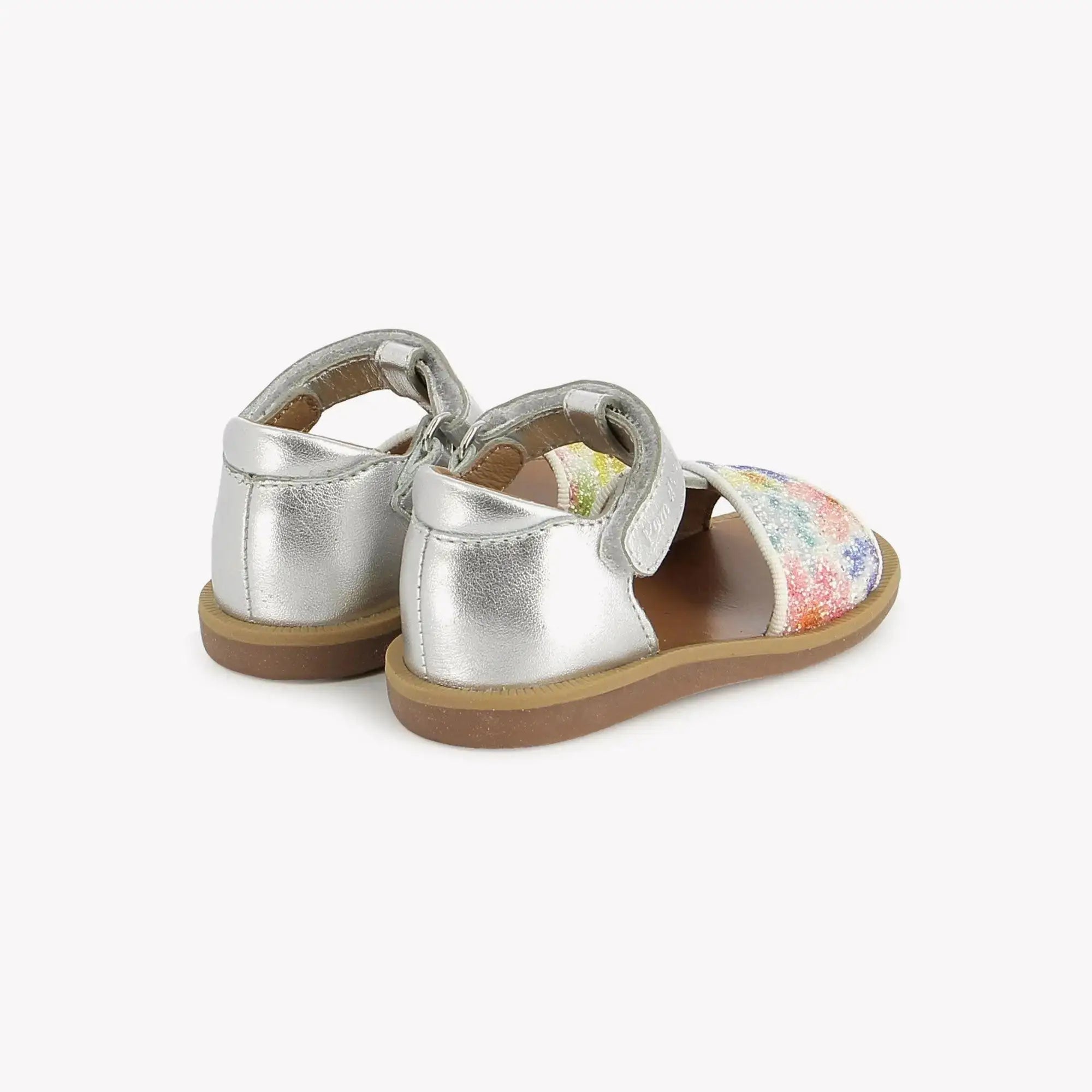 pom-d-api-poppy-tao-easy-sandale-premiers-pas-silver-multi image 3