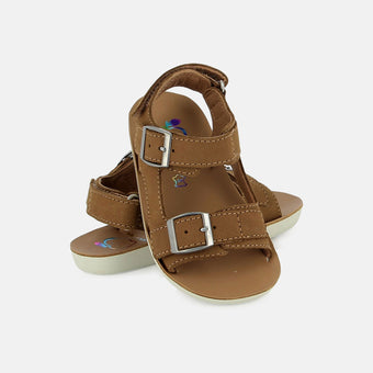 shoo-pom-goa-back-easy-sandale-enfant-nubuck-kameel image 2