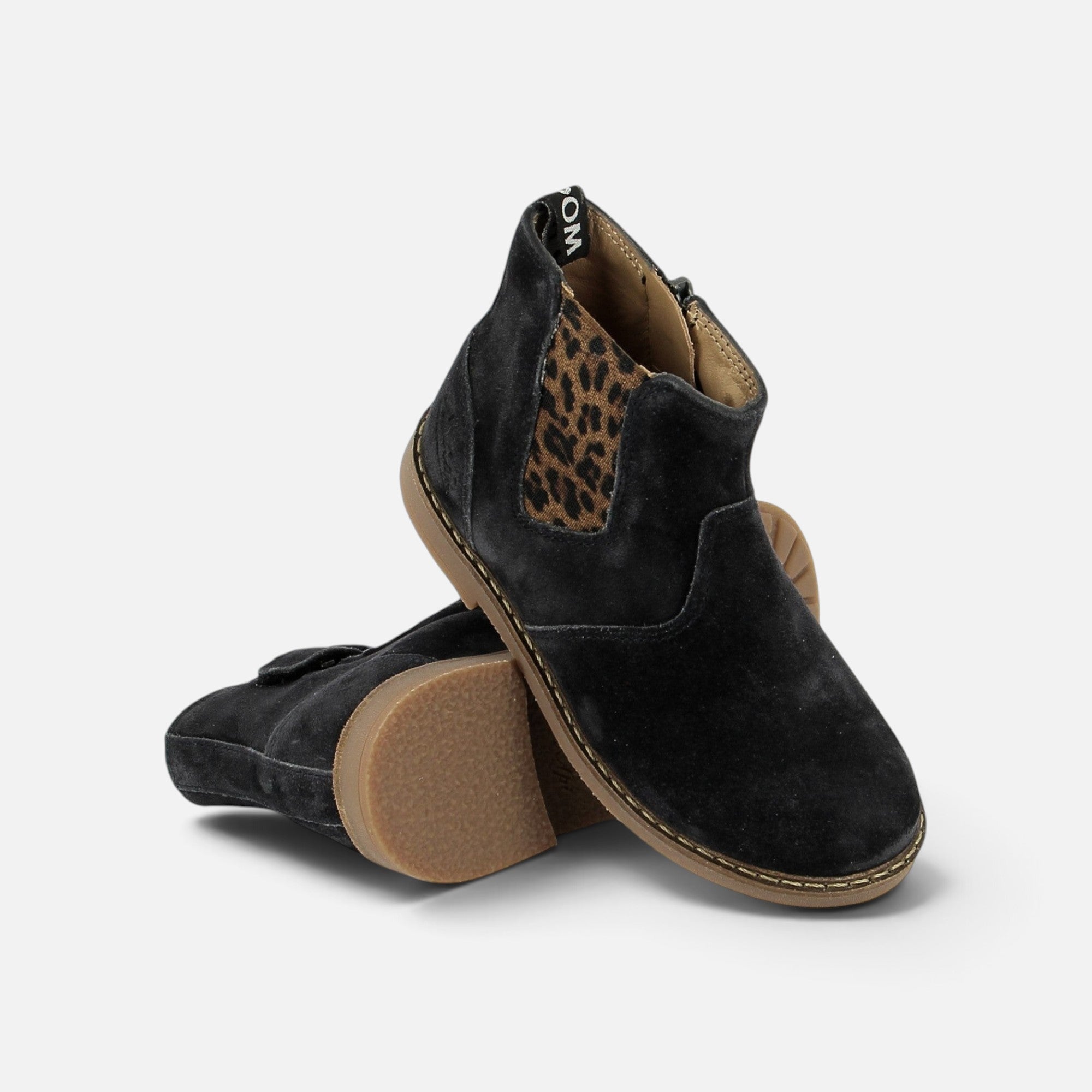 pom-d-api-trip-new-jodzip-chelsea-boot-fille-velours-coal-l-opard image 3