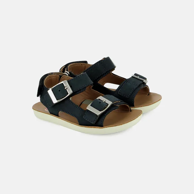 shoo-pom-goa-back-easy-sandale-enfant-nubuck-deep-blue image 1
