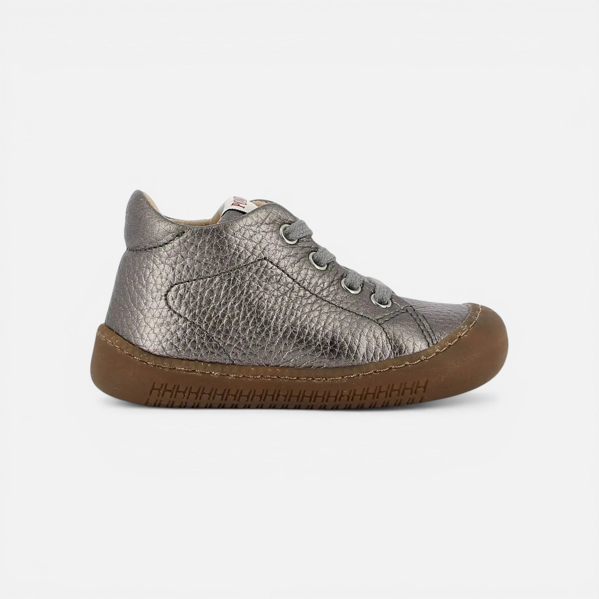 pom-d-api-yaka-walk-chaussure-premiers-pas-laminato-graine-nocciola image 5