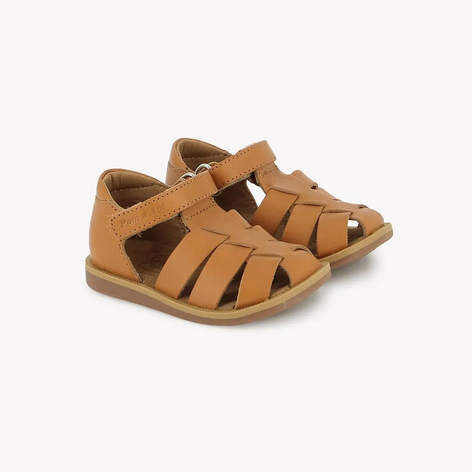 pom-d-api-poppy-air-sandale-bout-ferm-gar-on-light-camel image 1