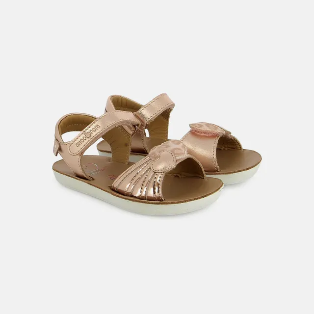 shoo-pom-goa-heart-sandale-cuir-fille-cuivre-pink-c-ur image 1
