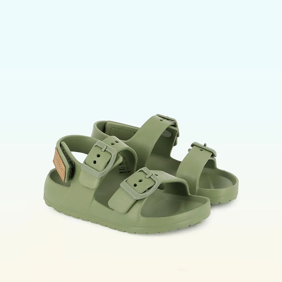 shoo-pom-surfige-sandales-de-plage-enfant-kaki image 1